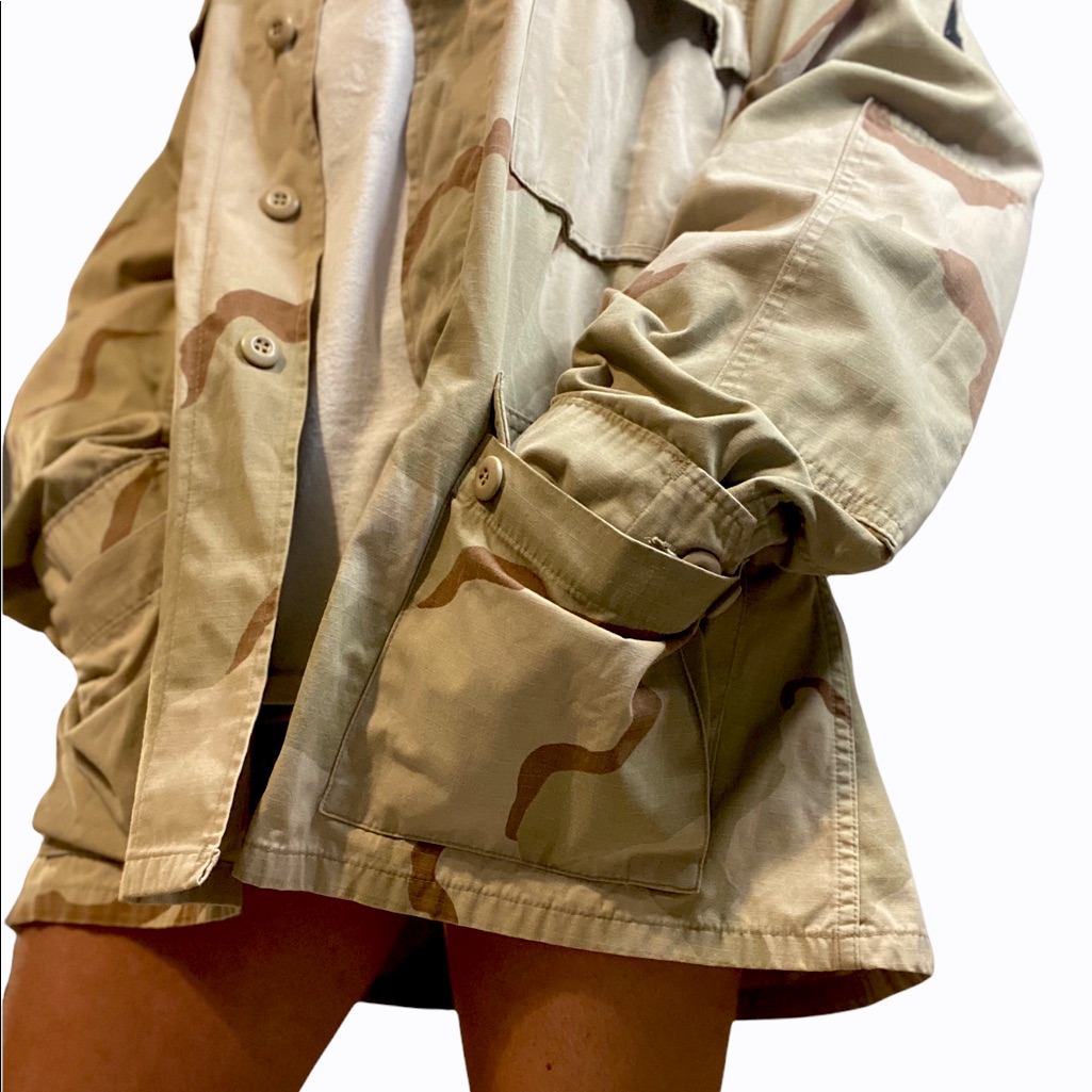 Camo Oversized Jacket